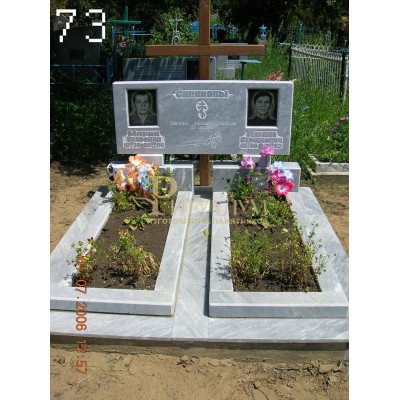 Памятник из мрамора 73 — ritualum.ru